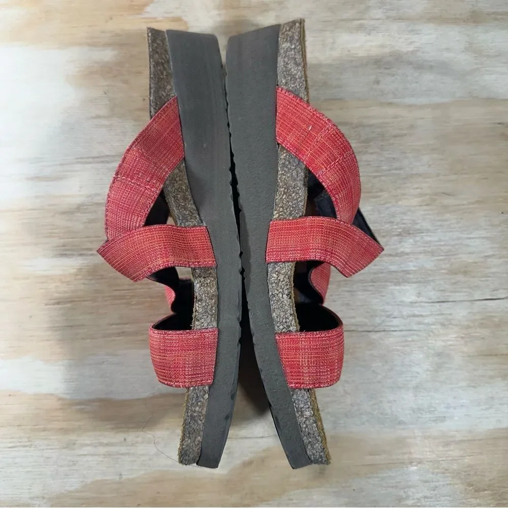 Naot Cross-Strap Platform Sandals Women’s Size 9